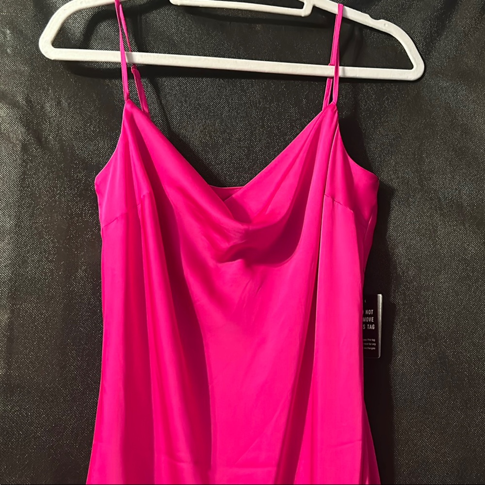 Express Hot Pink Maxi Dress (NWT)